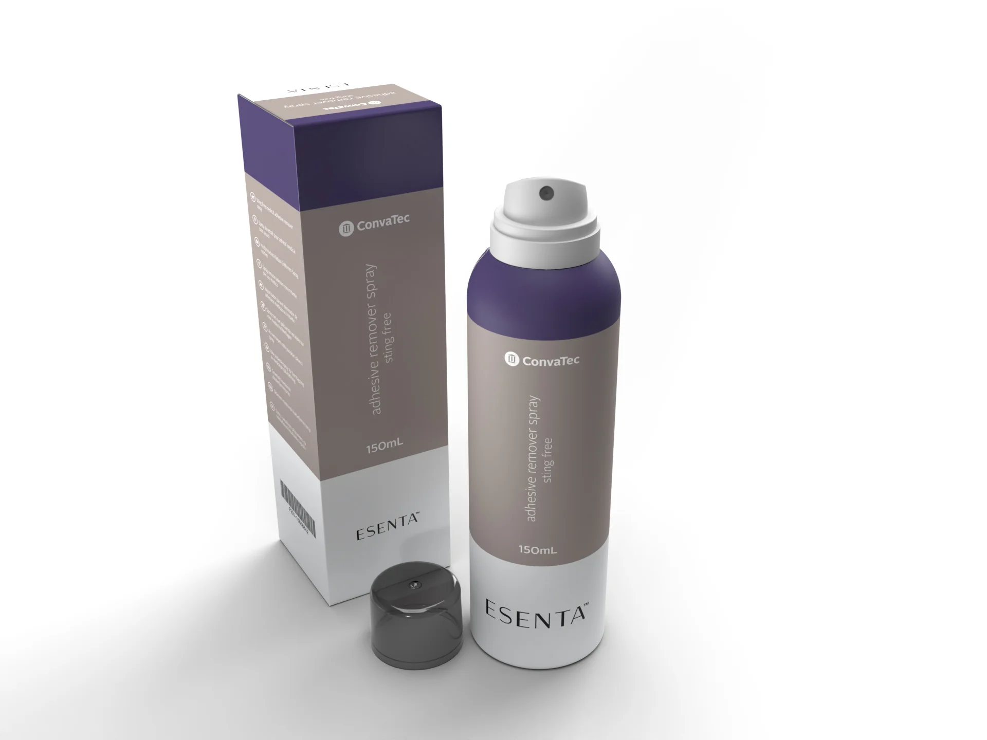 una bottiglia di smalto per unghie